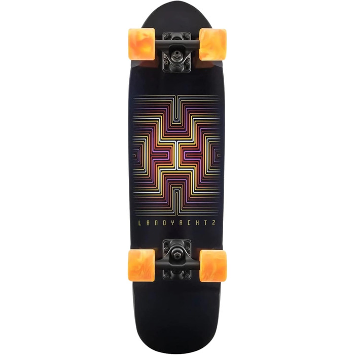 Скейтборд Landyachtz Abzweiger 28'' повний комплект 71,1 см – класичний Labyrinth