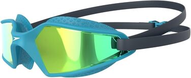 Дитячі плавальні окуляри Speedo Hydropuls, антифог, регульовані, не протікають, універсальний розмір, синьо-жовті