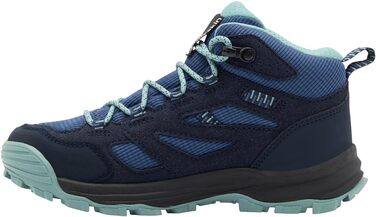 Черевики для ходьби Jack Wolfskin Vojo Tour Texapore Mid K, дитячі, 34 EU, колір: нічний синій