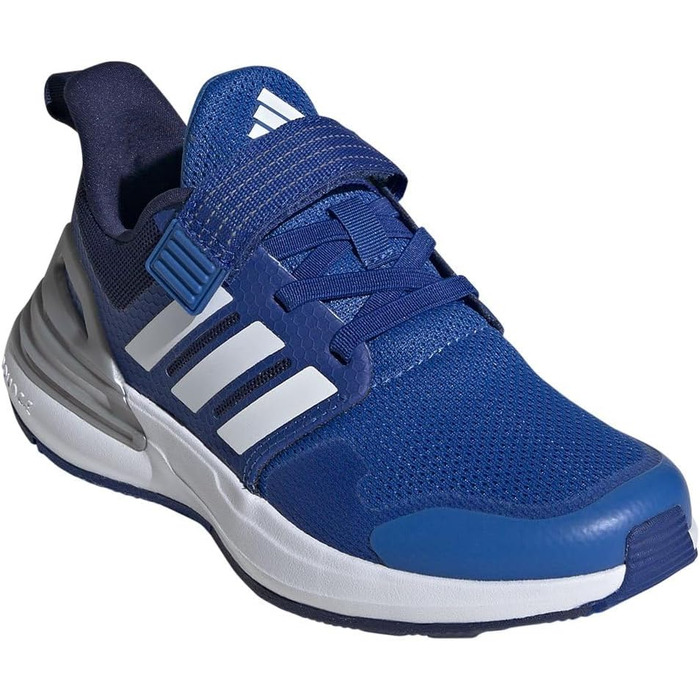 Дитячі кросівки Adidas Rapidasport Bounce з еластичними шнурками та ремінцями, 28 1/2 EU, кольори: Royal Blue, Cloud White, Team Royal Blue