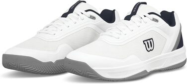 Тенісні кросівки Wilson Courtglide для чоловіків, біло-темно-синій, Quarry (44 2/3 EU, X-Weit)