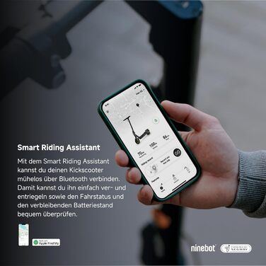 Електросамокат Segway-Ninebot MAX G2 D для доріг, для дорослих, макс. швидкість 20 км/год, запас ходу 70 км, сірий, модель 2023 року, з офіційним допуском