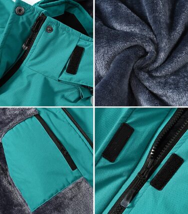 Жіноча зимова куртка для активного відпочинку Windstopper® Softshell, водонепроникна, з підкладкою з флісу, синього кольору, з капюшоном