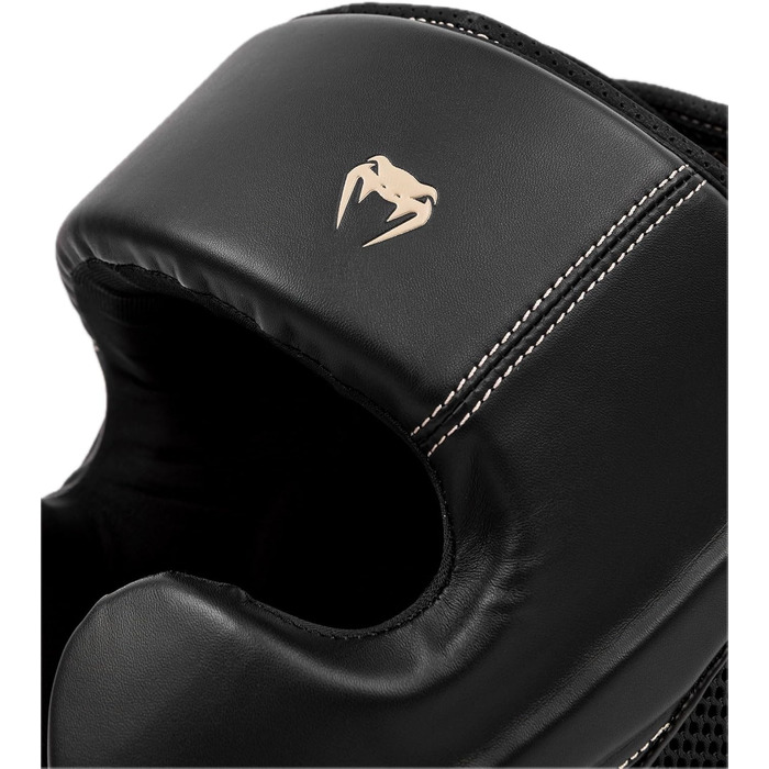 Захисний шолом Venum Impact Evo для чоловіків, універсальний розмір, чорний