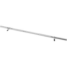 Гриф для штанги GORILLA SPORTS, хромований, діаметр 30 мм, довжина 120/150/170 см, з 2 пружинними замками, до 200 кг