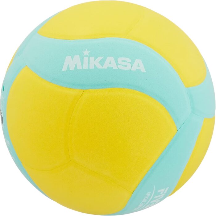 Волейбольний м'яч Mikasa VS220W-Y-G_5, розмір 5, жовтий, унісекс