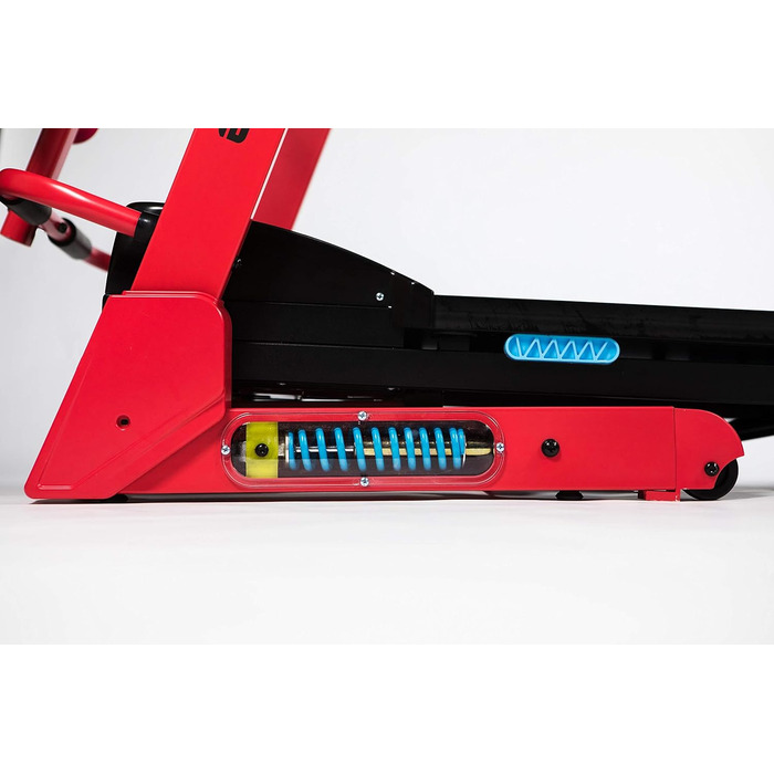 ECODE® Складне бігове полотно з амортизаторами DSA, Bluetooth та LCD-дисплеєм - бігове полотно для ходьби та бігу з 12 програмами