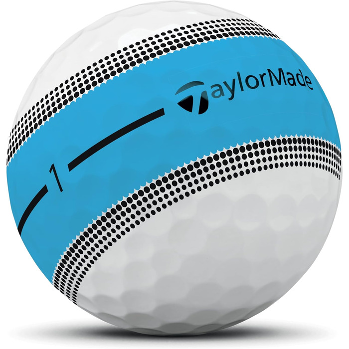 Гольф-м'ячі TaylorMade Tour Response Stripe 25, багатоколірні