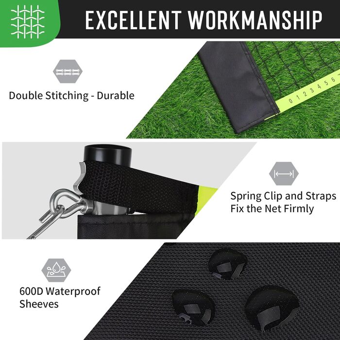 Набір для бадмінтону Baminton: сітка 6x90 см, 4 ракетки (алюміній), 3 волани, сумка. Для саду, пляжу, сімейного відпочинку