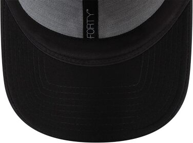 Кепка New Era New York Yankees MLB з металевим логотипом, чорна, регульована, жіноча, 9Forty