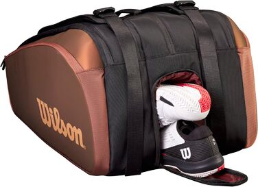 Ракетка для тенісу Wilson Pro Staff V14 Super Tour Bag - Коричнева (15 шт.)