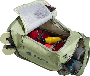 Дорожня сумка Deuter Duffel Pro 90 л, унісекс, мінерал-гроув