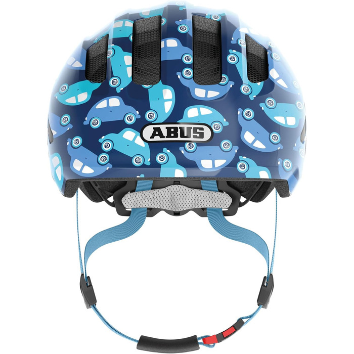 Дитячий велосипедний шолом ABUS Smiley 3.0 LED з підсвіткою, глибока посадка, місце для хвоста, для дівчат та хлопців