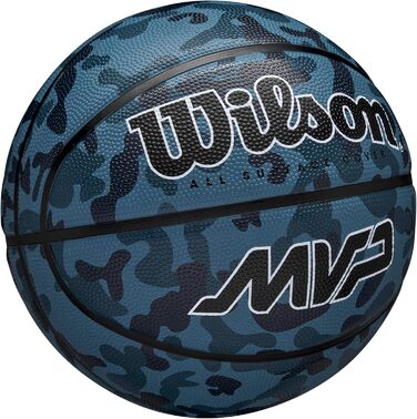 Баскетбольний м'яч Wilson MVP CAMO Blue 7