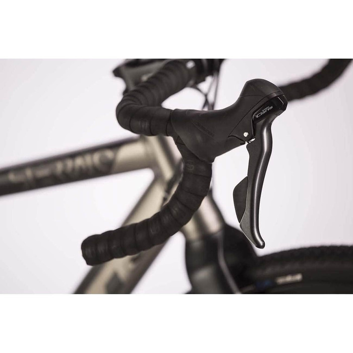 Чоловічий гравійний велосипед Airtracks 28 дюймів STERRATO 3.0 Bike 2 x 8 швидкісний Shimano Claris RD-R2000 8-швидкісний - висота рами 49 см, 52 см і 5 5см - Модель 2024 (55см (для зросту 175-188см))