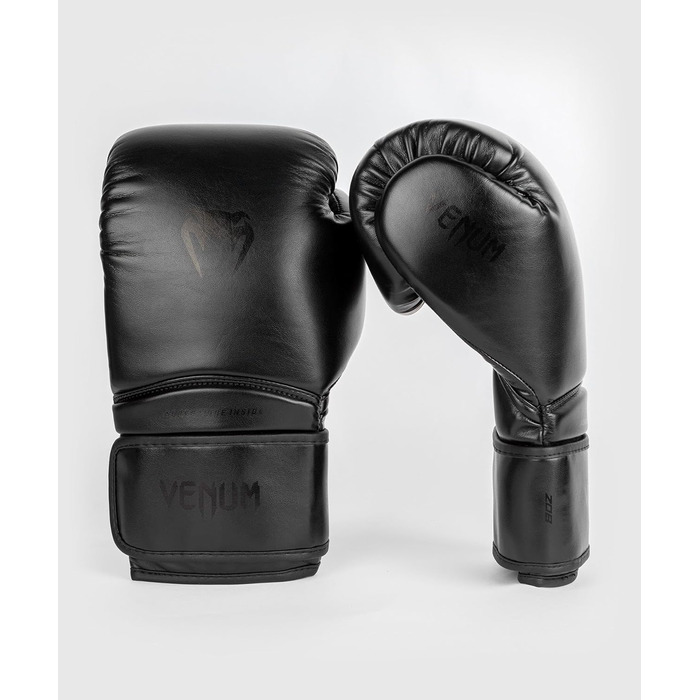 Дитячі боксерські рукавички Venum Contender 1.5, чорний/чорний, 8 Oz