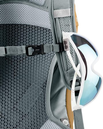 Жіночий туристичний рюкзак Deuter AC Lite 22 SL, кориця-бірюза