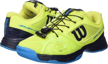 Тенісні кросівки Wilson RUSH PRO JR QL для дітей, універсальні, зелено-сині