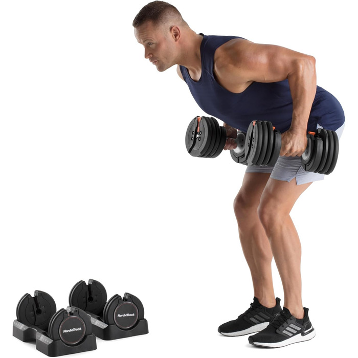 Набір гантелей NordicTrack 25 кг з регульованою вагою