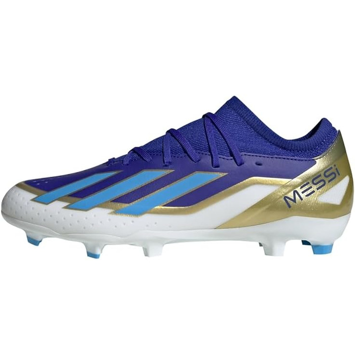 Кросівки adidas X Crazyfast.3 FG для футболу, розмір 37 1/3 EU, кольори: Lucid Blue, Blue Burst, Cloud White