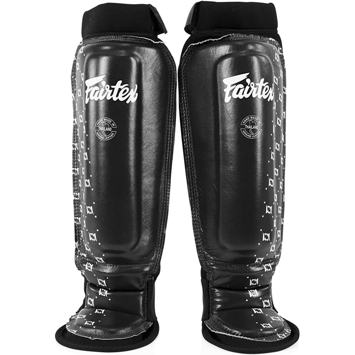 Захист гомілки та стопи Fairtex MMA, неопрен, чорний, L