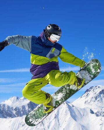 Снігові окуляри без рами для дорослих, широке поле зору, лінзи UV400 Anti-Fog, сноуборд окуляри для чоловіків та жінок, срібні