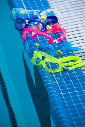 Дитячі плавальні окуляри Aquasphere Seal KID з UV-захистом та антифогом, силіконові, прозоро-блакитні