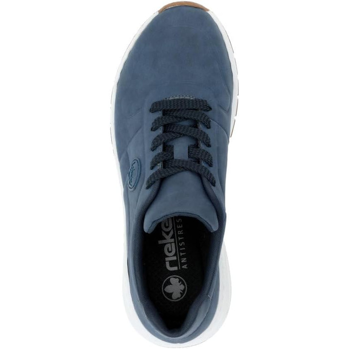 Кросівки жіночі Rieker M4903 Skater сині, 40 EU, широка колодка, з вийманою устілкою