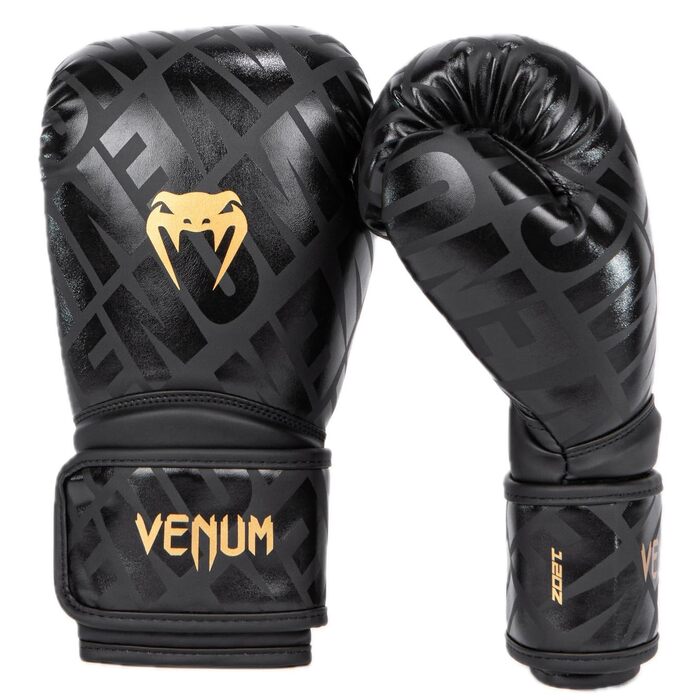 Боксерські рукавички Venum Contender 1.5 XT чорні/золоті, 10 Oz