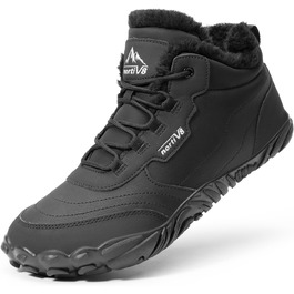 Чоловічі зимові черевики NORTIV 8 - теплі, зручні, чорні (47 EU) для дому