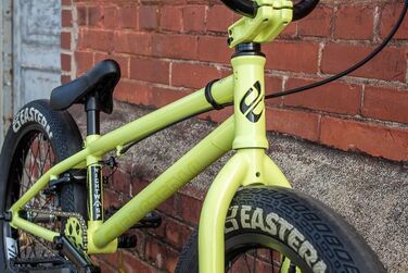 BMX велосипед Eastern Bikes Nightwasp 20 дюймів, легка хромолева рама, жовтий