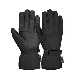 Жіночі зимові рукавички Reusch: теплі та водонепроникні, Softshell, чорні, розмір 8