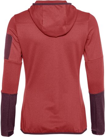 Жіноча флісова куртка VAUDE Monviso Fleece Jacket II, колір brick (цегляний), розмір 36