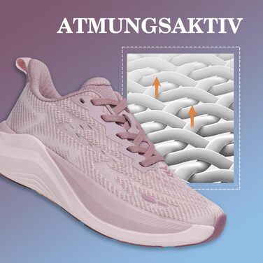 Жіночі кросівки Hawkwell Cloud Zero Active Cushion - біло-рожеві, для тенісу, ходьби, фітнесу, занять спорту (39 EU)