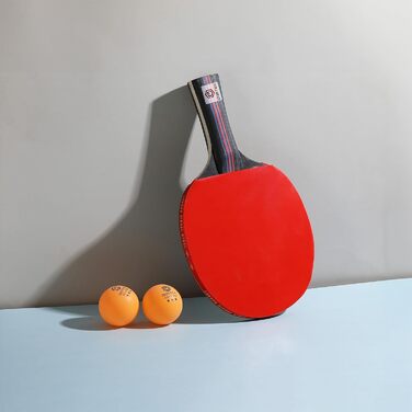 DOMTEK М'ячики для пінг-понгу 3 зірки - 40+ професійні м'ячики для настільного тенісу ABS, 12 шт, ідеальні для гри в приміщенні та на вулиці (Помаранчеві)