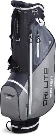 Сумка для гольфу Big Max Dri Lite Seven 2024 сіро-чорна - сумка для гольфу з водонепроникним покриттям