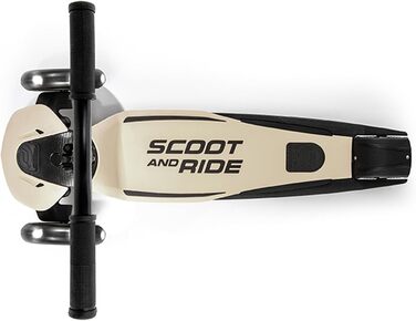 Дитячий самокат Scoot&Ride Highwaykick 5 LED, сталевий колір