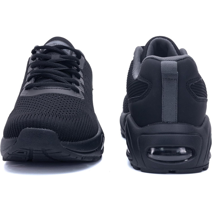 Кросівки для бігу GANNOU чоловічі спортивні чорні, розмір 40-47, з амортизацією