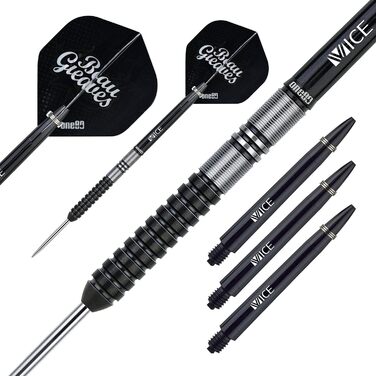 Дротики ONE80 Beau Greaves Beau n Arrow VHD Black Edition 90% вольфраму, сталевий наконечник