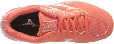 Волейбольне взуття Mizuno Cyclone Speed 2 для хлопчиків, розмір 37.5 EU, кольори: Livingcoral, Snowwhite, White