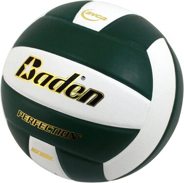 Волейбольний м'яч Baden Perfection Premium Leather, офіційний, 13U - Коледж, червоно-біло-морський