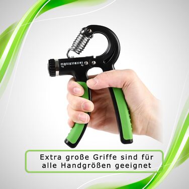 Фітнес-тренажер для рук Profi Fitness Handtrainer 5-65 кг, 2 шт. Регульований, для збільшення сили хвата