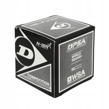 М'ячі для сквошу Dunlop Competition (жовта крапка), 12 шт.