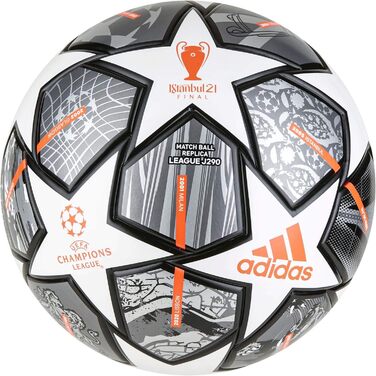 Футбольний м'яч adidas Finale 21, 290 г, білий, розмір 5