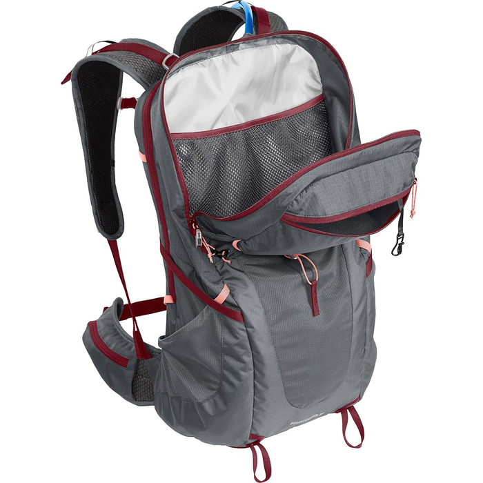 Гідратаційний рюкзак CAMELBAK Fourteener 30 для дорослих, унісекс, 30 л, сірий/червоний