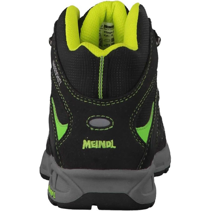 Дитячі трекінгові півчеревики Meindl Snap Unisex, 36 EU, Лимонний/Чорний