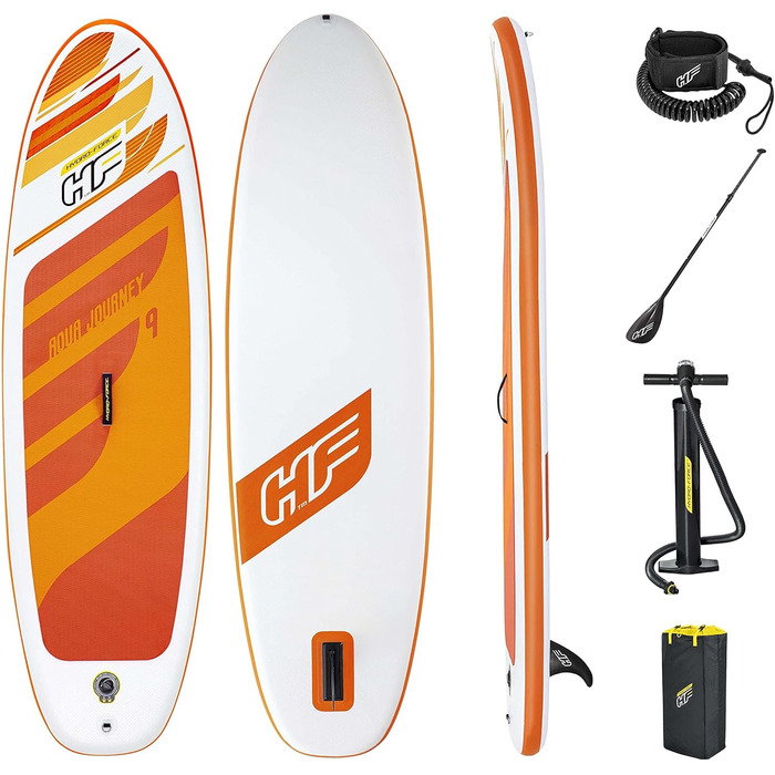 Надувна SUP-дошка Bestway Hydro-Force Aqua Journey 274x76x12 см для веслування стоячи