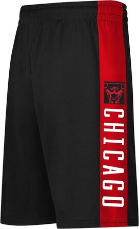 Спортивні баскетбольні шорти Chicago Bulls для чоловіків, сітчасті атлетичні шорти Ultra Game, розмір L