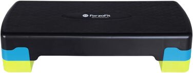 Степпер для аеробіки ForzaFit - регульований, чорний