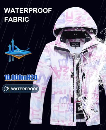 Жіночий гірськолижний костюм HOTIAN 2 частини: куртка та штани. Теплий водонепроникний гірськолижний комплект для сноубордингу та катання на лижах. Розмір XL. Модель 304+BK